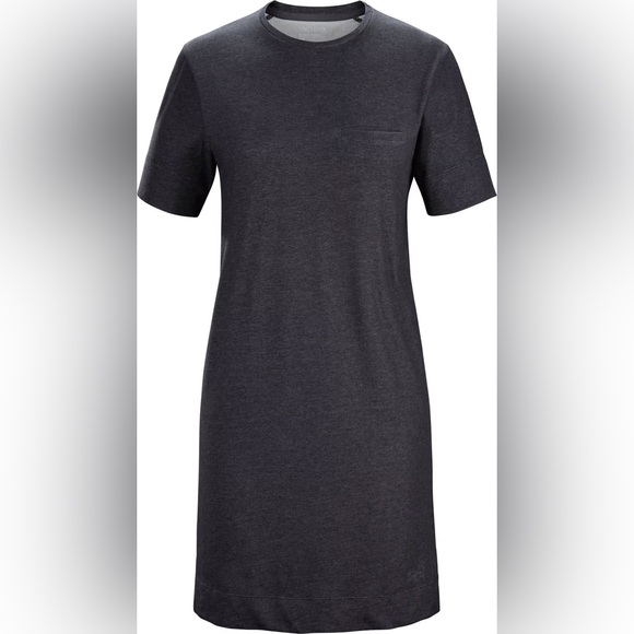 Arc'teryx Dresses & Skirts - Arc'teryx Women's Cela Dress Heather Dark Gray T-Shirt- Size‎ Small